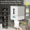 Smart Touchless Toilet Paper Dispenser, with Night Light,USB Charging 5