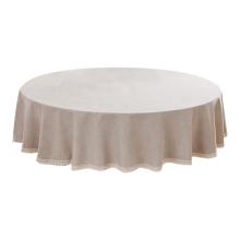 Lace Round Tablecloth - Stain, Splash, Oil and Fabric Tablecloth