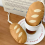 Cartoon Bread-Shaped Foldable Shopping Bag 2