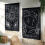 Printed Tassel Tapestry Decorative Hanging Background Wall Cloth, B 5