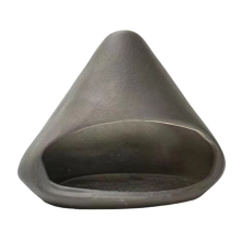 Ceramic Incense Holder, Handmade Smudge Bowl,Sage Burning Tray Black