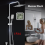 Large Waterproof Bathroom Wall Clock 6