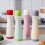 Pancake distributor Manual swinging batter mixing bottle White 2