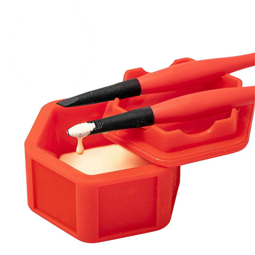 Compact Silicone Glue Brush Woodworking Glue Applicator Set 2