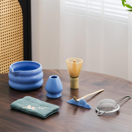 7Pcs Japanese Matcha Tea Set, Matcha Kit 2