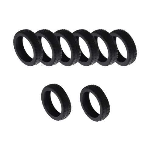 8Pcs Capas de Roda de Bagagem, Protetores de Roda de Mala de Silicone