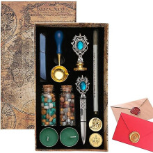 (A) Vintage Wax Seal Stamp Set