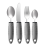 Adaptive Utensils Set, Adaptive Utensils 4pcs for Hand Tremors 1