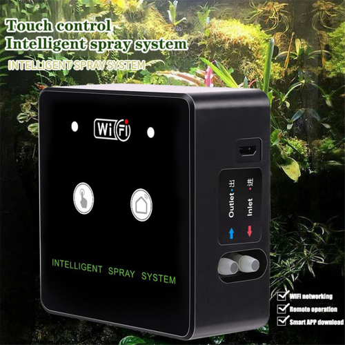 Rainforest Sprayer WiFi-Controlled Automatic Mist Kit A — Timed, Self-Priming Irrigation for Rainforest Tanks