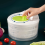 Household vegetable dehydrator, manual water salad spinner 4