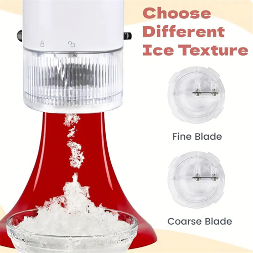 Shaved Ice Attachment for Stand Mixer, Snow Cone Machine 2