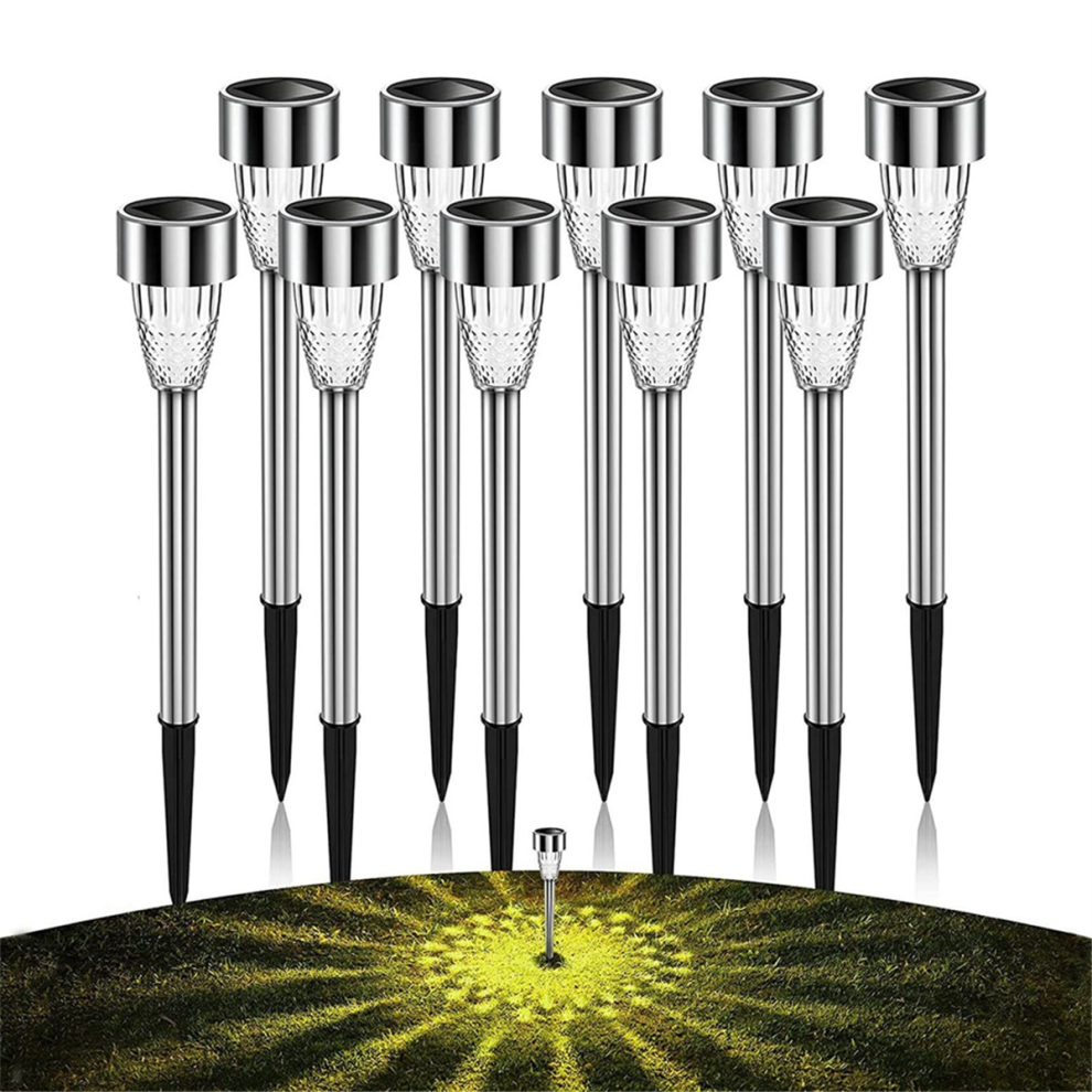 10pcs Solar Light Outdoor Water-resitant Led Lighting Solar Powered A