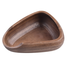 Solid Wood Hand Brewed Espresso Weighing Container Dispensing Tray
