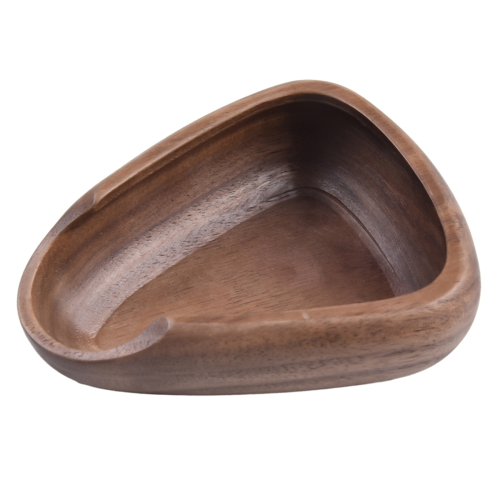 Solid Wood Hand Brewed Espresso Weighing Container Dispensing Tray