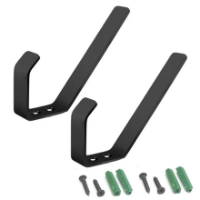 2PCS Motorcycle Helmet Holder Helmet Rack Wall Mount Helmet Display