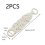 2 PCS Hanging Kitchen Towels Ring Crochet Hanging Dish Towel 3