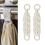 2 PCS Hanging Kitchen Towels Ring Crochet Hanging Dish Towel 2