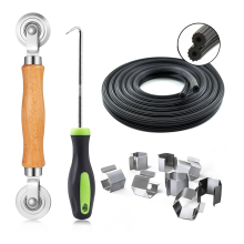 Kit de reparo de tela, ferramentas de rolo de tela, spline de tela para instalação
