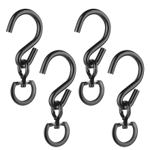 4 Pcs Swivel Plant Hanger Pots Hooks Heavy Duty Hanging Plant Hook