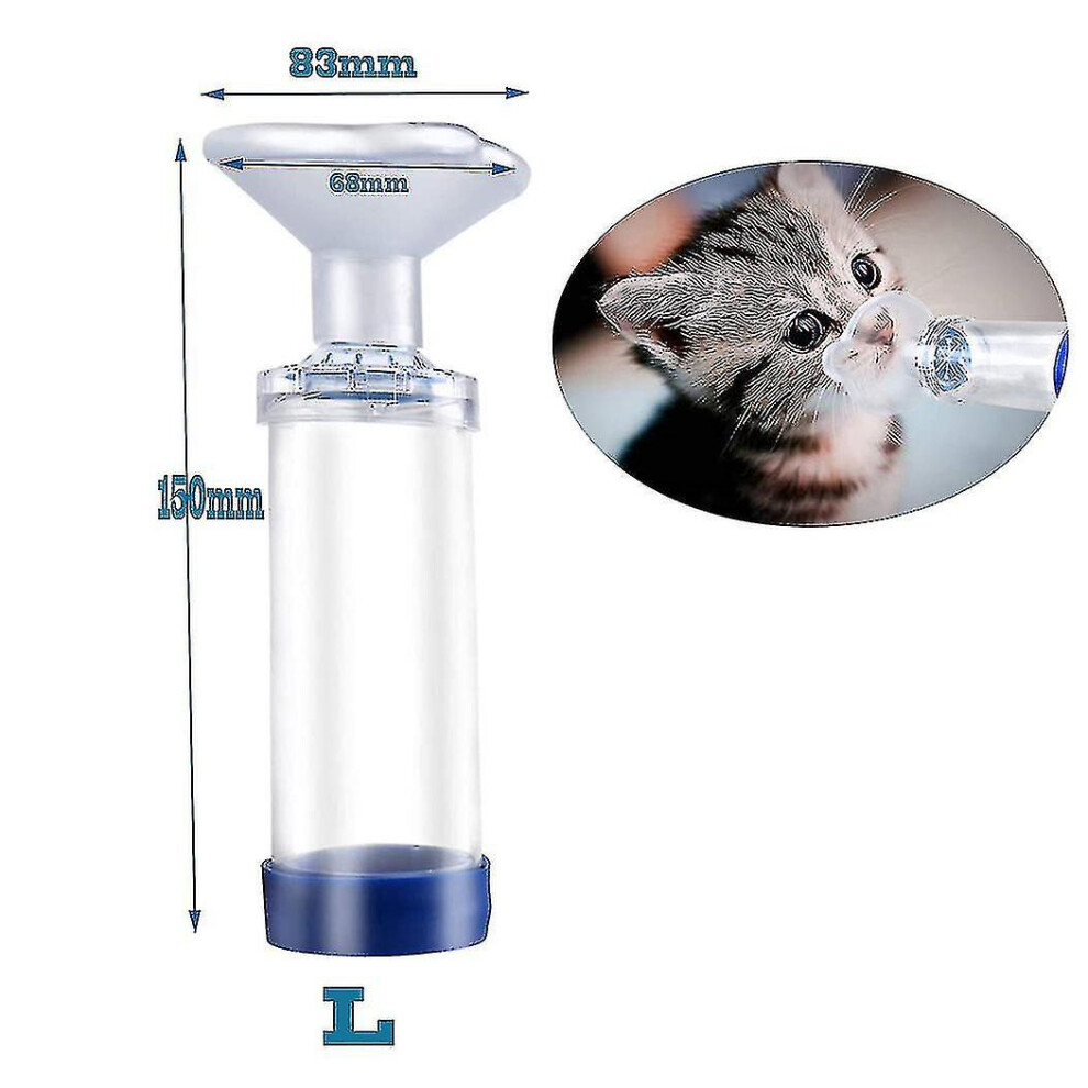 (Dog Cat Inhaler Spacer Feline/cannie Aerosol Chamber Inhaler For Adults Children Cats/dogs Come With 3 Size Mask And Ins) Dog Cat Inhaler Spacer Feline/cannie Aerosol Chamber Inhaler For Adults Children Cats/dogs Come With 3 Size Mask And Instructio