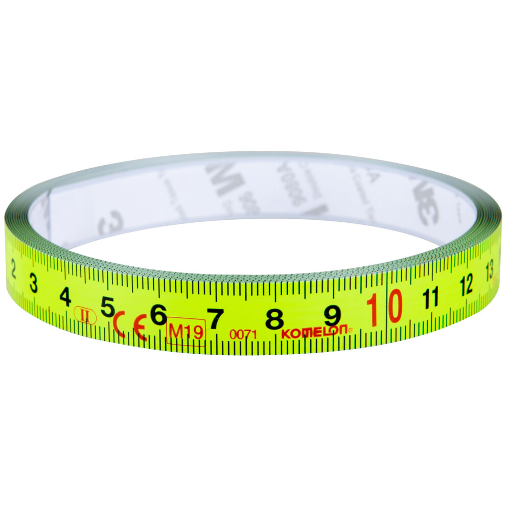 Komelon FLT33 Stick Flat Tape Measure 3m (Width 13mm) (Metric only) - Image 6