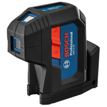 Laser 3 pontos - BOSCH - GPL 3 G - Precisão 1 mm - Alcance 8 m - Alinhamento e nível