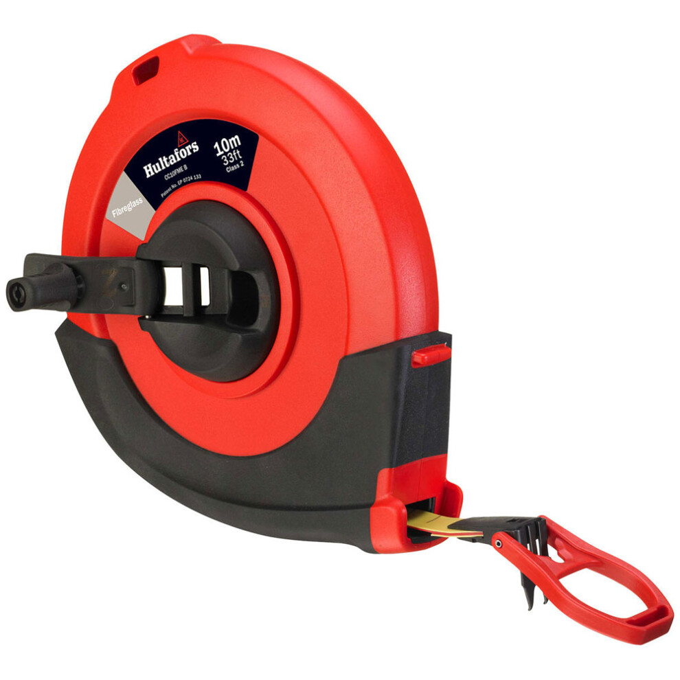 Hultafors 391113 Cc10fme Fibreglass Long Tape 10M/33Ft (Width 13Mm) 7317843911114