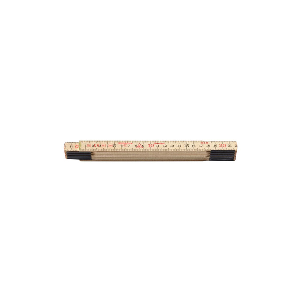 Hultafors 100004 Wooden Folding Rule 2M 7317841000018