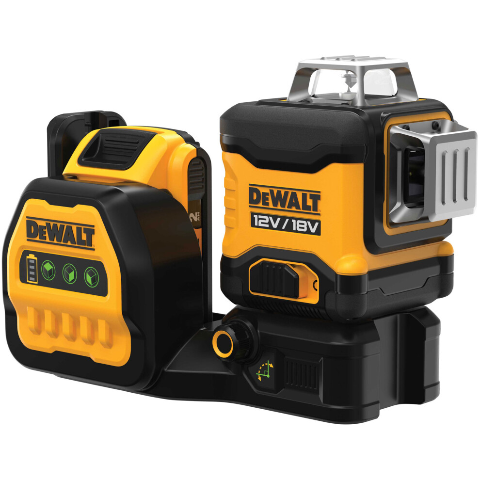 DEWALT DCE089D1G18-GB DCE089 D1G18 3 x 360 Grn MultiLine Laser 12/18V 1x 2.0Ah