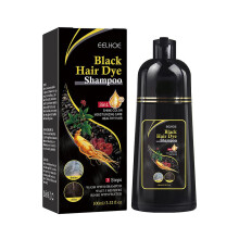 (black) Black Hair Dye Shampoo For Gray Hair 3 In 1 Herbal Nourishing Darkening Older
