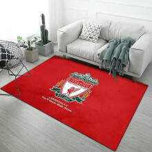 (Liverpool) Vintage Square Carpets Soft Non Slip High Water Absorption Rug For Study Room