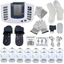 Caraele Electric Tens Muscle Stimulator Digital Muscle Therapy Full Body Massager(device Set)