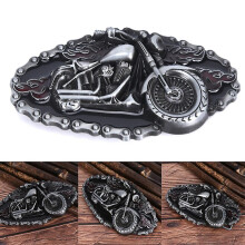 Fashion Men Vintage Motorcycle Modelling Cowboy Alloy Style Belt Buckle  Hfmqv