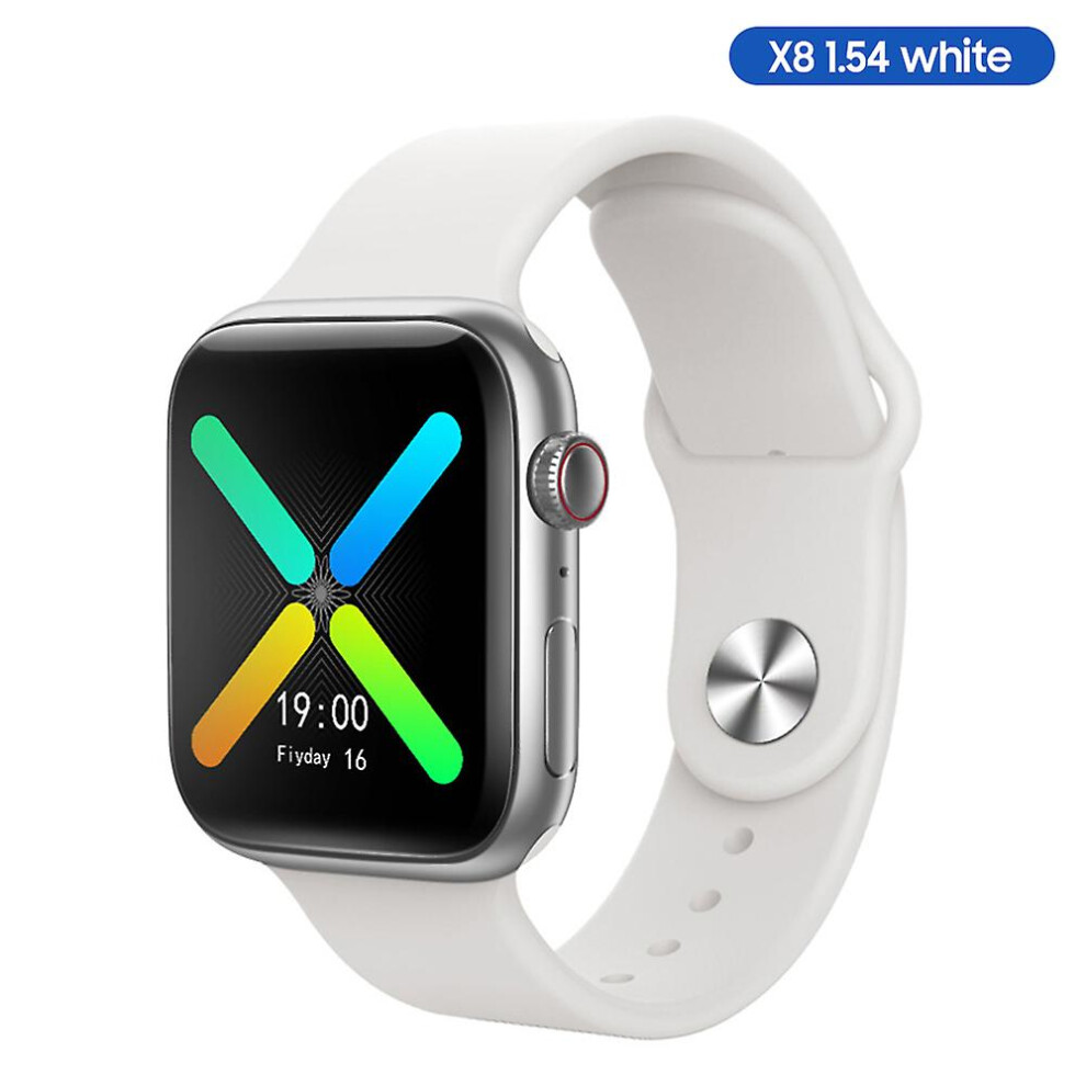 X8 Smart Watch Smartwatch Custom Watch Face Bt Call Message Reminder Music Player Heart Rate Sleep Health Monitoring Sports Bracelet 16Gb Black 8994439428387
