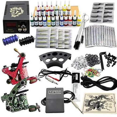 Full Tattoo Kits Tattoo Sets Includes 2 Tattoo Machines