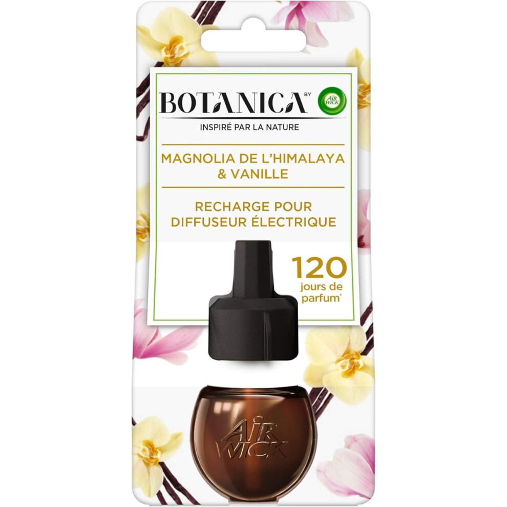 1 X Botanica By Air Wick Scented Oil Refill Vanilla & Magnolia 19ml