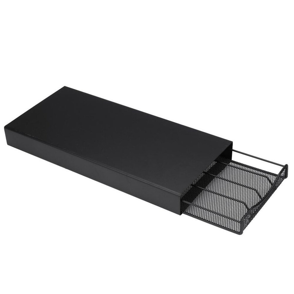 40Pods Coffee Capsule Organizer Storage Stand Practical Coffee Drawers Capsules Holder Shelves for Nespresso Coffee