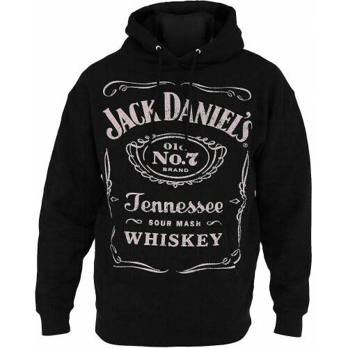 (XL) Jack Daniel's Pullover Black Hoodie