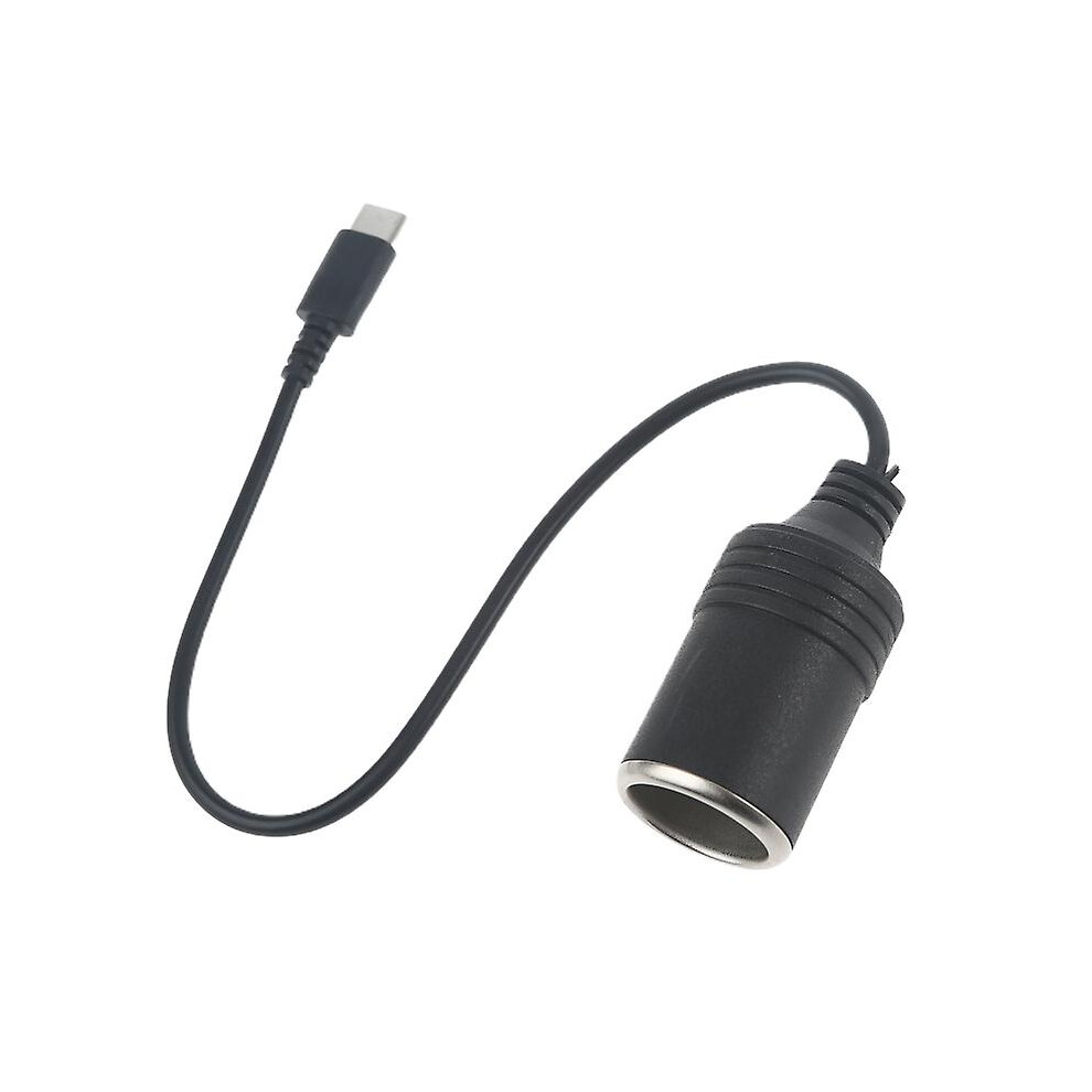 Usb C Pd Type C To 12v Car Cigarette-lighter Socket Female Power Supply Cable