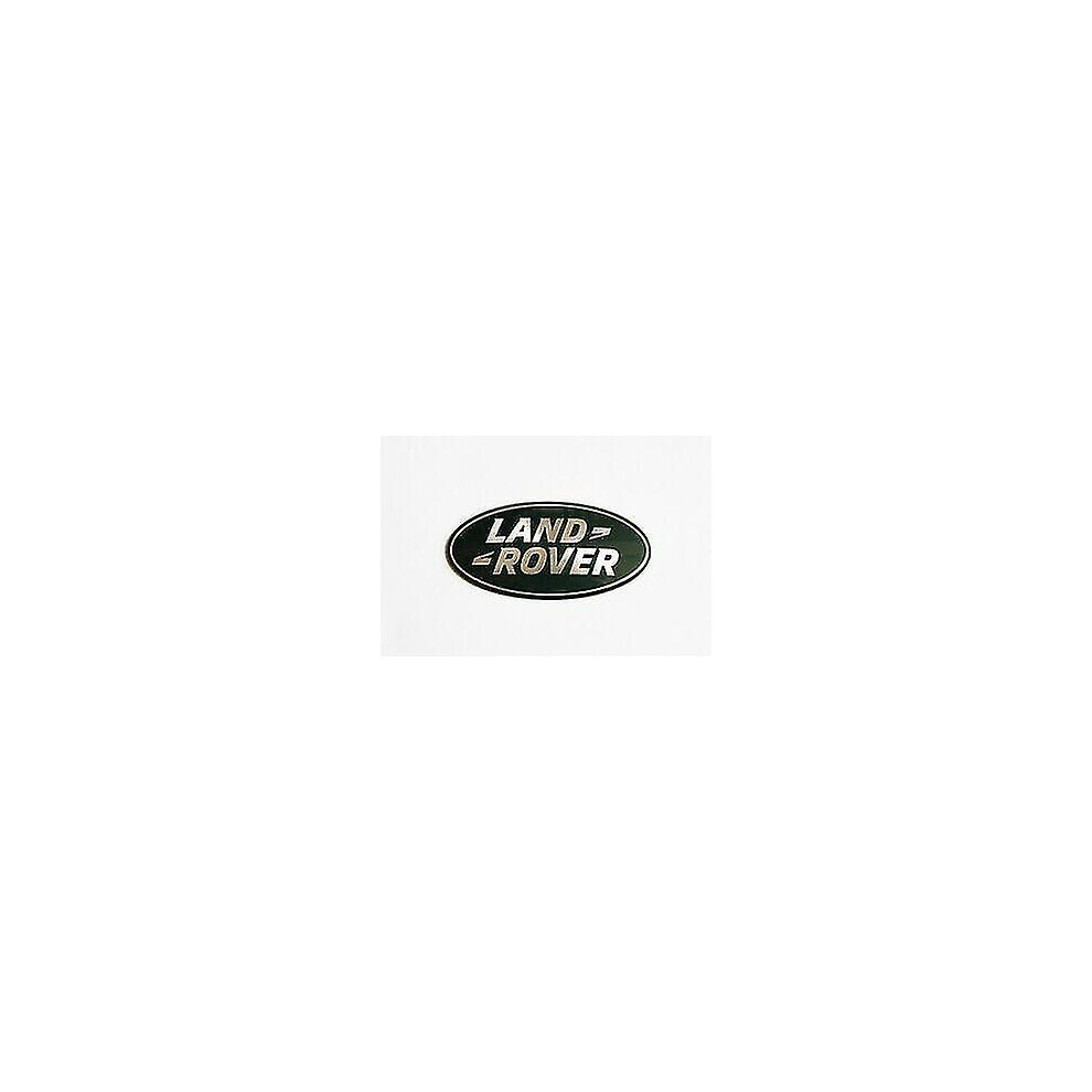 Chrome Land Rover Front Grill Bonnet Badge Emblem Bonnet Rear Boot Tailgate Badge(45X85 Mm) Green 8994439529695