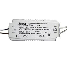 Halogen Transformer Ac220-240v / Ac12v Jindel Get-1003 160w