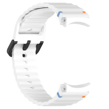 (Official White) Watch Strap Silicone Watch Band for Samsung Galaxy watch 7