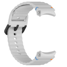 (Light Gray) Watch Strap Silicone Watch Band for Samsung Galaxy watch 7