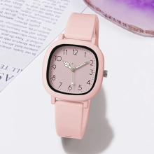 ( Pink) Quartz Wrist Watch Original Brand Women+ Free Gift
