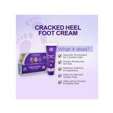 Paris Collection Cracked Heel Foot Cream Unisex |Treats and heals cracked heels, rough, and dry skin. 50gms