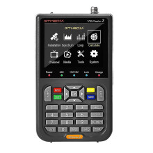 Gtmedia V8 Finder 2 Tv Signal Finder Meter Dvb-s/s2/s2x Signal Receiver 3.5-inch Lcd Dispaly H.264 Auto Calculate Angle 4000mah Battery(with Storage B