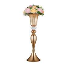 Metal Trumpet Vase Wedding Centerpiece