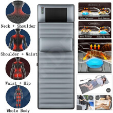 9modes Full Body Electric Massage Mattress Mat Massager Cushion Pad With Heated