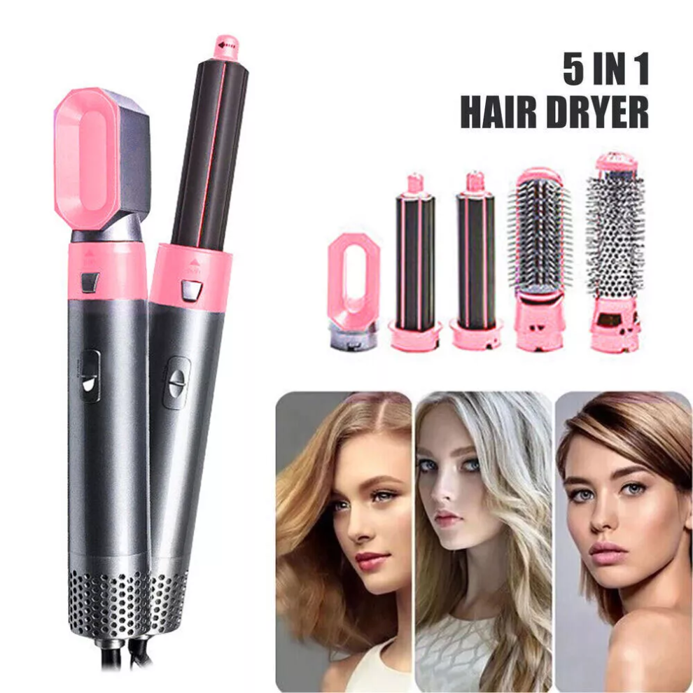 5 In 1 Styler airwrap Styler With Hot Brush Dryer straighteners