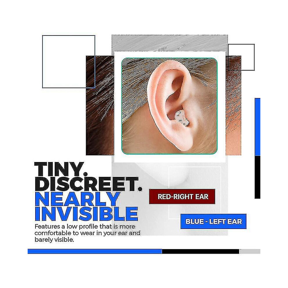 (right ear) Usb Rechargeable Audifonos Hearing Aid Invisible Hearing Aids Adjustable Tone Sound Amplifier Portable Hearing Aid